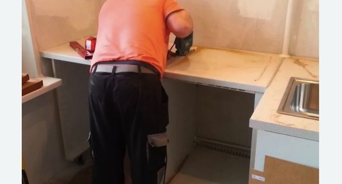 Сборка кухонного гарнитура. Печатники 